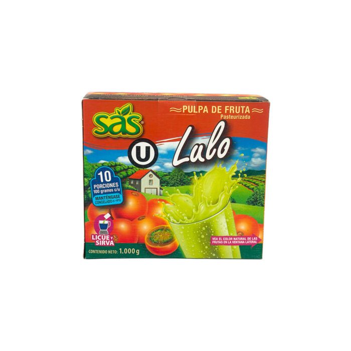 LULO Lulo Fruit pulp - 1Kg Box (10 x 100g Sachets)
