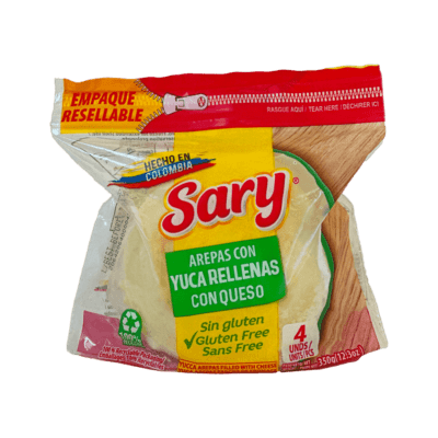 Cassava Arepa Filled with Cheese