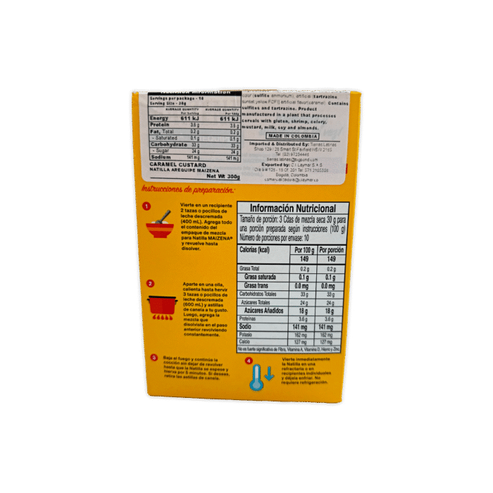 Maizena Natilla Arequipe - Caramel