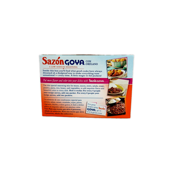 SAZON GOYA CON OREGANO 3 Goya Sazon with Oregano