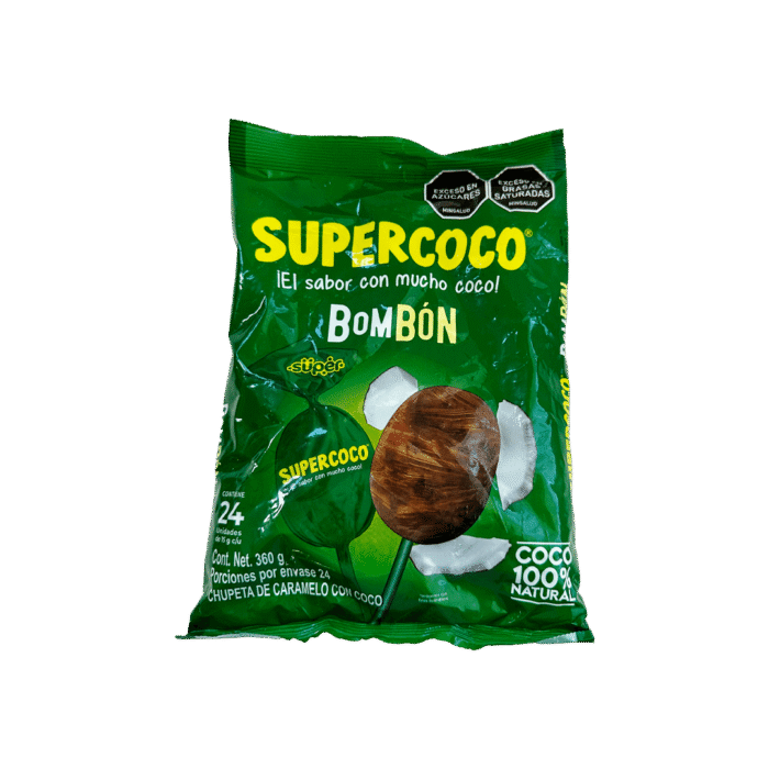 SUPER COCO BOMBON 2 Supercoco Bombón Coconut Candy