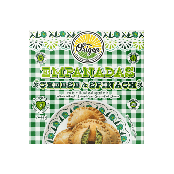 Cheese & Spinach Empanadas – Marca del Origen