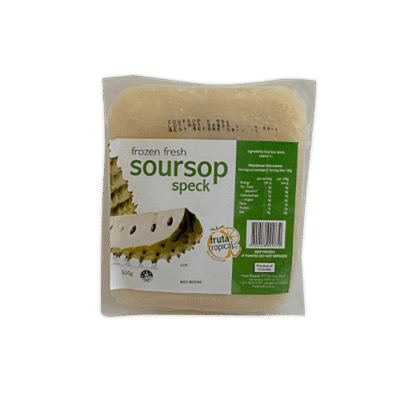 Frozen Fresh Soursop Speck (Guanabana Mota)
