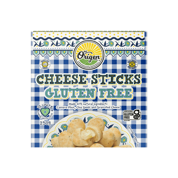 Gluten Free Cheese Sticks – Marca del Origen