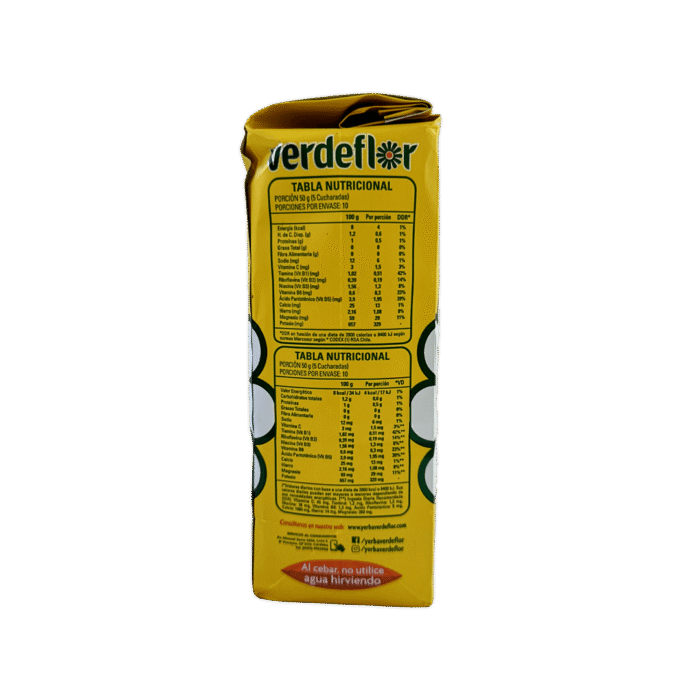 YERBA MATE VERDE FLOR HIERBAS SERRANAS 2 Yerba Mate Verdeflor Hierbas Serranas