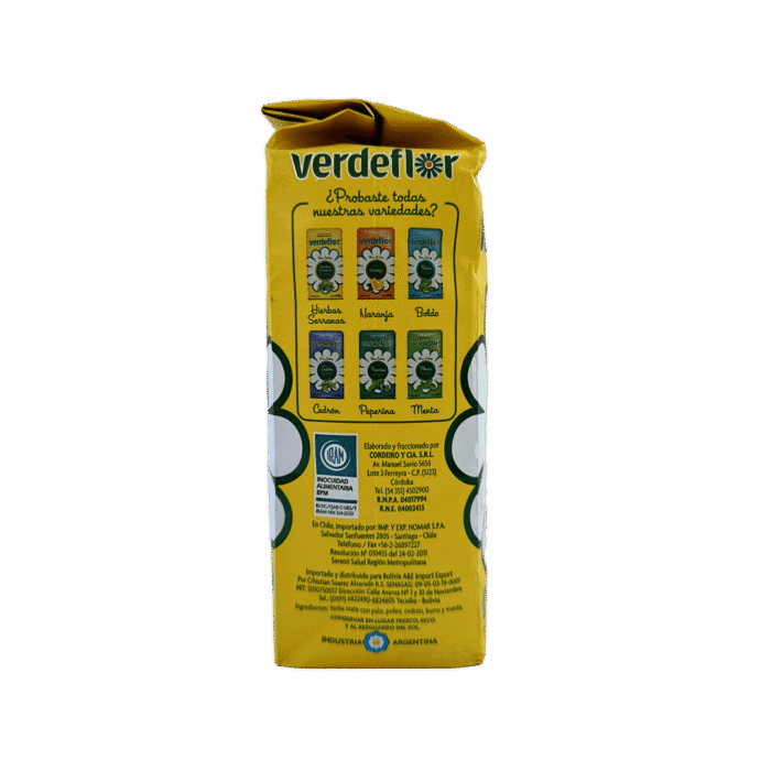 YERBA MATE VERDE FLOR HIERBAS SERRANAS 3 Yerba Mate Verdeflor Hierbas Serranas