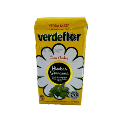 YERBA MATE VERDE FLOR HIERBAS SERRANAS Yerba Mate Verdeflor Hierbas Serranas