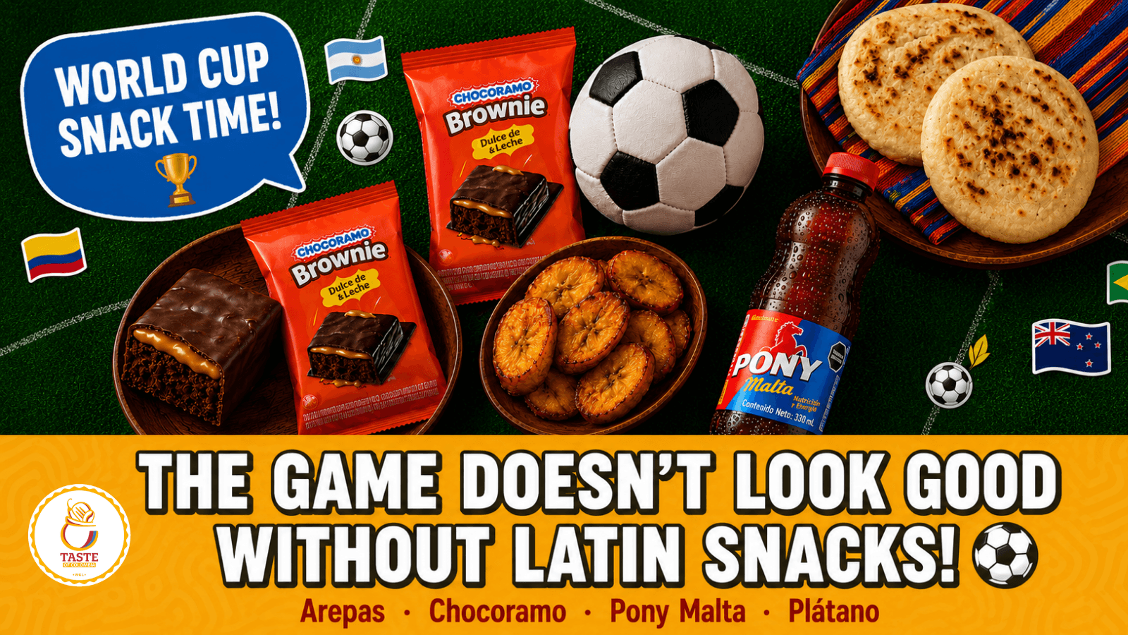 The Ultimate Latin Snack Guide for Watching the 2026 World Cup in New Zealand⚽🏆